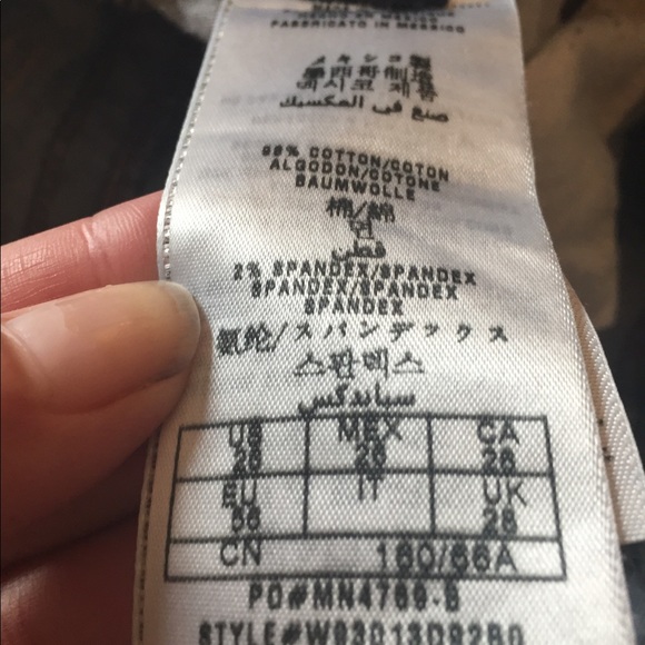 Guess Medium Wash Boot Cut Jeans SZ 26 Waist - Picture 6 of 6